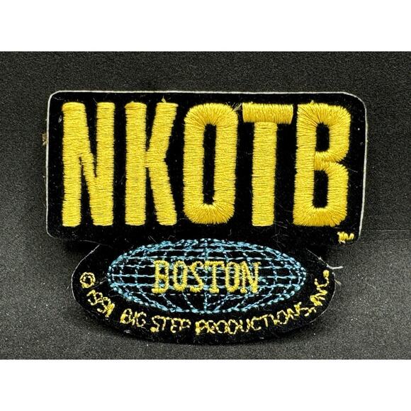 Vintage 1990s Y2K Era Patch Lot- Fighting, New Kids, MLB, Topps Sports Card MORE - Picture 4 of 9